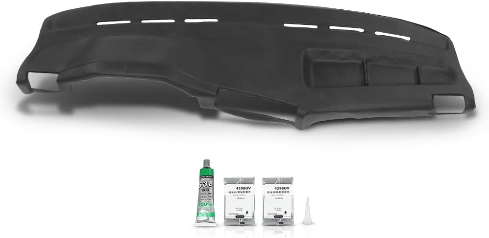 DOTCOM TPE Dash Cover Dashboard Dash Board Panel Fit BMW E30 3 Series 318i 325e 325i 325is 1984-1990 Black