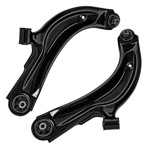 Image of Detroit Axle - Front Upper & Lower Control Arms w /Ball Joints + Inner & Outer Tie Rod Ends Replacement for Nissan NV200 Sentra - 8pc Set