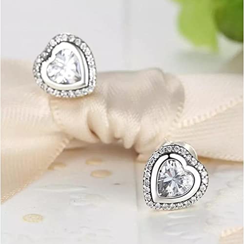 Boucles d'oreilles coeur argent 925 parfaites pour votre style quotidien - 4