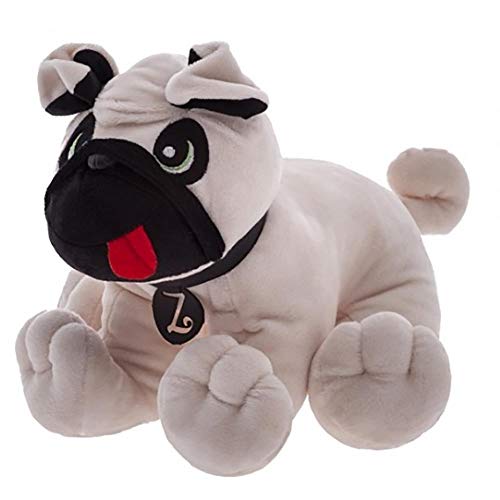 Zip Pug Zé Branco/Preto