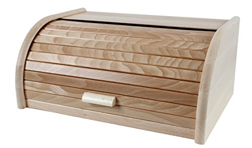 Hi-boîte à pain en hêtre grand format-fabriqué en...