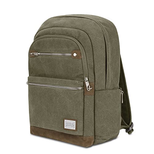 Travelon: Heritage - Anti-Theft Backpack, Sage, 13 X 17.5 X 6 #TOP2