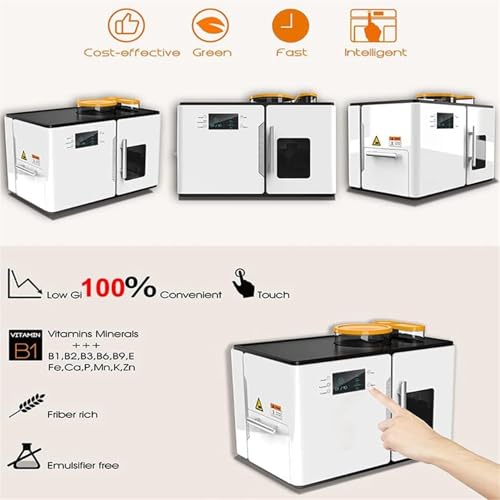Macchina per Il Pane Commerciale Completamente Automatica, Touch Screen Intelligente da 1800 W per Focacce, Tortillas E Pite Fatte in Casa - Prepara 20 Focacce alla Volta