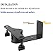ATOPHK Wall Mount Stand for Echo Show 10 (2nd Generation) Horizontal 270 Degrees Rotation Longitudinal Angle Change Base Black（Not fit Echo Show 8 & Echo Show 5, Only fit Echo Show 10 Generation）