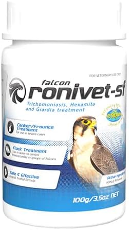 Falcon Ronivet-SF (Vetafarm) - Trichomoniasis Treatment for Falcons