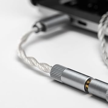 Moondrop ECHO-A 32Bit/384kHz Portable DAC/AMP w/Mic (3.5mm) Portable, Mobile High Performance USB-C Sound Card MAC, PC, Smartphones with DAC/AMP 3.5mm TRRS output