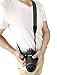 Alled Camera Neck Shoulder Belt Strap,Camera Straps for Women/Men for All DSLR/Nikon/Canon/Sony/Olympus/Samsung (Soft Black+Hand Grip Strap)