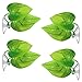 URATOT 4 Pack Betta Fish Leaf Pad Simulating The Natural Habitat for Betta Spawning Grounds Breeding Resting Bed
