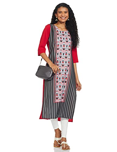 Image of Women's Crepe Regular Kurta