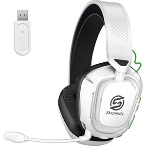 Skapendy VK84 Wireless Gaming Headset Weiß