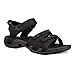 Teva Womens Tirra Sandal, Color: Black/Black, Size: 8 (4266-BKBK-08)