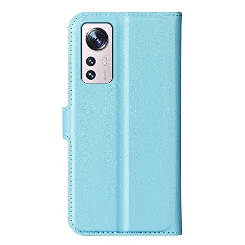 Happygor Capa Carteira para Xiaomi 12 Lite + Pelicula 3D, capa de telefone em couro PU com compartim
