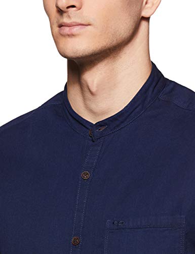 Image of Colorplus Men's Cross Dyed Regular Fit Casual Shirt