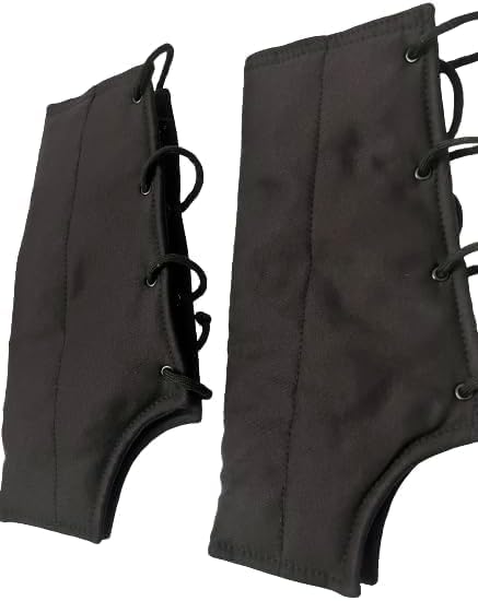 Medieval Knight Padded Bracers - Arm Guards for LARP, Armor Cosplay for Role Play and Costume Events