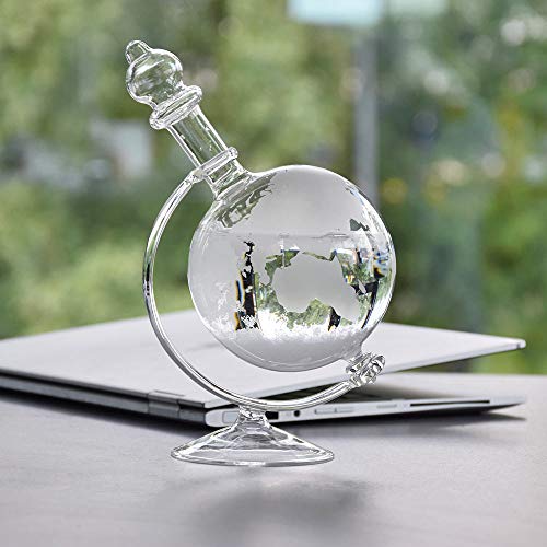 Sturmglas Mikamax große Sturmkugel aus Glas für Bürodekoration