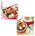 OTSUMAMI TOKYO Bento Box Accessories 4 Kinds Set, Super Cute Mini Container, Kawaii Decoration Sheets, Soy Sauce Case Container with Dropper, Japanese 4 Lunch Box Decor Set