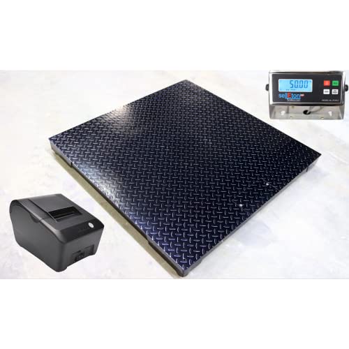 Báscula Industrial Liberty Scales Piso Digital 5000 lbs miniatura 3