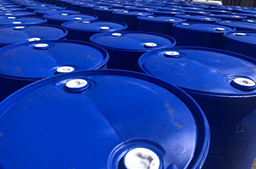 55 Gallon Water Storage Barrel-New Factory Fresh | Food Grade Material |Bpa Free | Blue Closed Top #TOP3