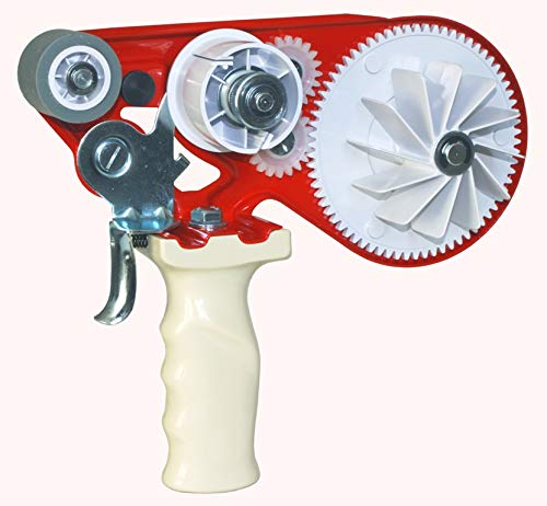 WOD Premium Quality Light Weighted Handheld Adhesive Transfer Gun Tape Dispenser with ATG Gun Like Trigger Action - Ideal for ATG Tapes: Fits Up to 1 Inch Wide (Holds 3 Inch Core) Pack of 1