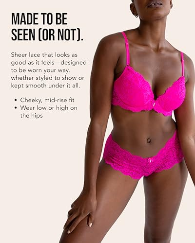Image of Smart & Sexy womens Signature Lace Cheeky Panty