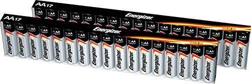 Energizer MAX AA Batteries, Designed to Prevent Damaging Leaks, 34 Count