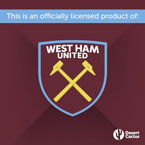 Desert Cactus West Ham United FC Sticker Decal Vinyl English Football Soccer Premier League Laptop Water Bottle Car Scrapbook (Type 2-1)