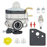 ANTO 753-06220A Carburetor for Troy-Bilt TB575EC TB539ES TB590EC Trimmers 753-06220 with Air Filter Fuel Line Filter Tune Up Kit