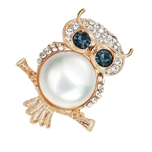 Broche hibou colorée pour accessoiriser un manteau ou foulard