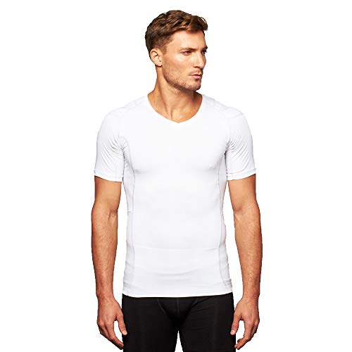 ALIGNMED Posture Shirt 2.0 Zipper - womens- White, X-Large