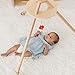 The Activity Gym by Monti Kids: Level 1 Includes Wooden Baby Gym/Baby Activity Center with Montessori Mobiles, Toys & Rattles; Parent Education and Support from Montessori Educators. Safety Certified.
