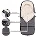Baby Stroller Footmuff Winter - Universal, Expandable, Warm Infant/Toddler Cover, Cold-Weather Buggy Warmer, Stroller Bunting/Sleeping Bag, Waterproof Winter Cover, Stroller Accessories