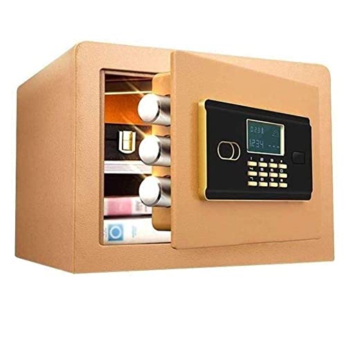Coffre-fort de bureau CLSDRZC or pour protéger l'argent à la maison