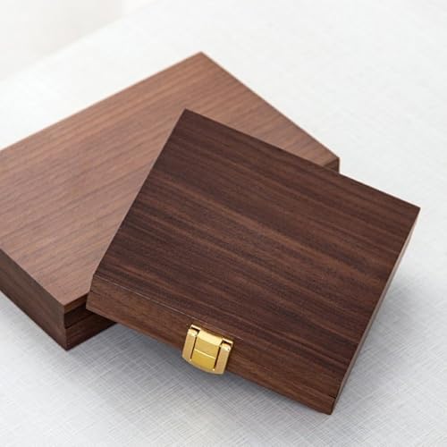 Paleta de madera portátil con 24 compartimentos estancos para manualidades 3