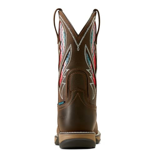 ARIAT Women's Anthem VentTEK Waterproof Composite Toe Work Boot, Serape/Dark Chocolate, 7 by ARIAT - Used condition - Image 3