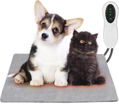 ペット用ホットカーペット ペットヒーター 犬 猫 小動物 寒さ対策 防水 噛みつき防止 ミニペット用 ホットカーペット 過熱保護 (M)