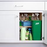 Libman System mopa i wiadra Rinse 'n Wring | Mop podłogowy z mikrofibry | Środek do czyszczenia podłóg z twardego drewna | Mop na mokro i sucho | Komory czystej i brudnej wody | Ostrza elektryczne | 1