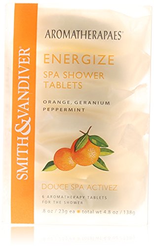 Aromatherapaes Energize Spa Shower Tablets 6 Tablets/4.8oz