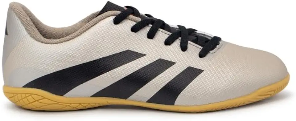 Chuteira Futsal Adidas Predator Essentials 24.5 Jr Platinum Metallicaurora turbo If64 26