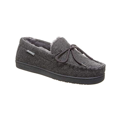 Image of BEARPAW Moc II 2 - Men's Sheepskin Slipper - 1295M | Comfortable & Lightweight Men's Shoe, Medium Fit, Multiple Colors