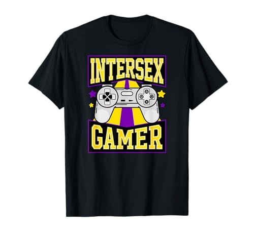 Intersex Gamer Empowering Intersex Pride Zitat T-Shirt