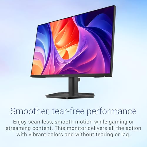 Image of Dell 24 Inch Gaming Monitor, 240Hz, FHD 1080p IPS Display, 0.5ms GTG, AMD FreeSync Premium, HDR10, 99% sRGB, Low Blue Light, Flicker-Free, HDMI, DisplayPort 1.4, VESA, Tilt Adjustable, Black
