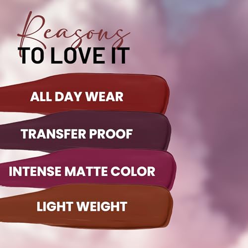 Image of Seven Seas 2in1 Non-Transfer | Smooth Texture | Hydrating | Long Lasting | Water-Proof | Full-Coverage Mad Duo Liquid Lipstick & Lipstick (Fuchsia, 4ml,3g)