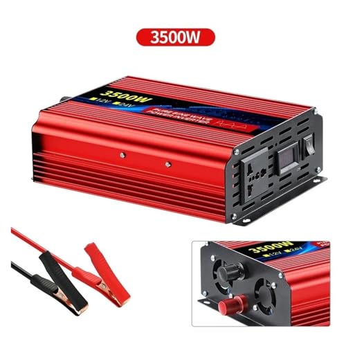 Convertisseur tension 24V 220V 3500W onde sinusoïdale pure écran LCD - 2
