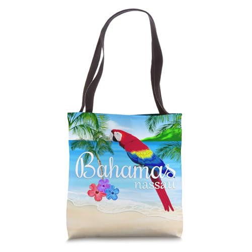 Bolsa Tote Tropical Nassau Bahamas Verano miniatura 1