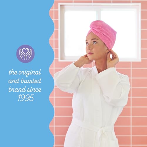 image for Turbie Twist Microfiber Hair Towel Wrap - The Original Quick Dry, Anti