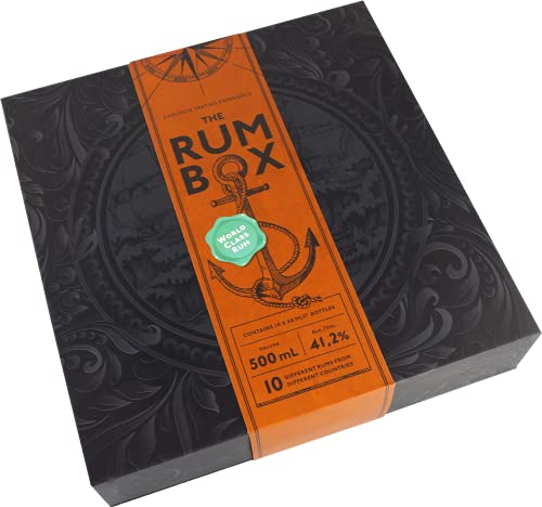 PiHaMi The Rum Box Tasting Set mit 10 Rum Sorten aus 10 Ländern (Edition 1), 500 g – Bild 8