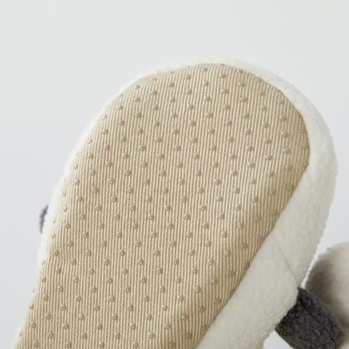 Pureborn Baby Boys Girls Shoes Fleece Cozy Fall Winter Booties Warm Slippers Bedroom Boots Cow 0-3 Months thumb #7