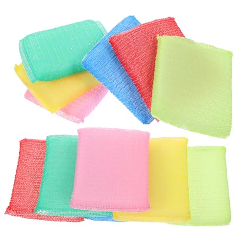 SOLUSTRE 12pcs Dish Sponges Kitchen Cleaning Supplies Dishwashing Scrub Sponges Scrub Pads for Dishes White Kitchen