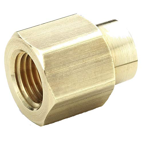 Parker Hannifin 208P-8-6-pk10 Reducer Coupling Pipe Fitting, Brass, 1/2