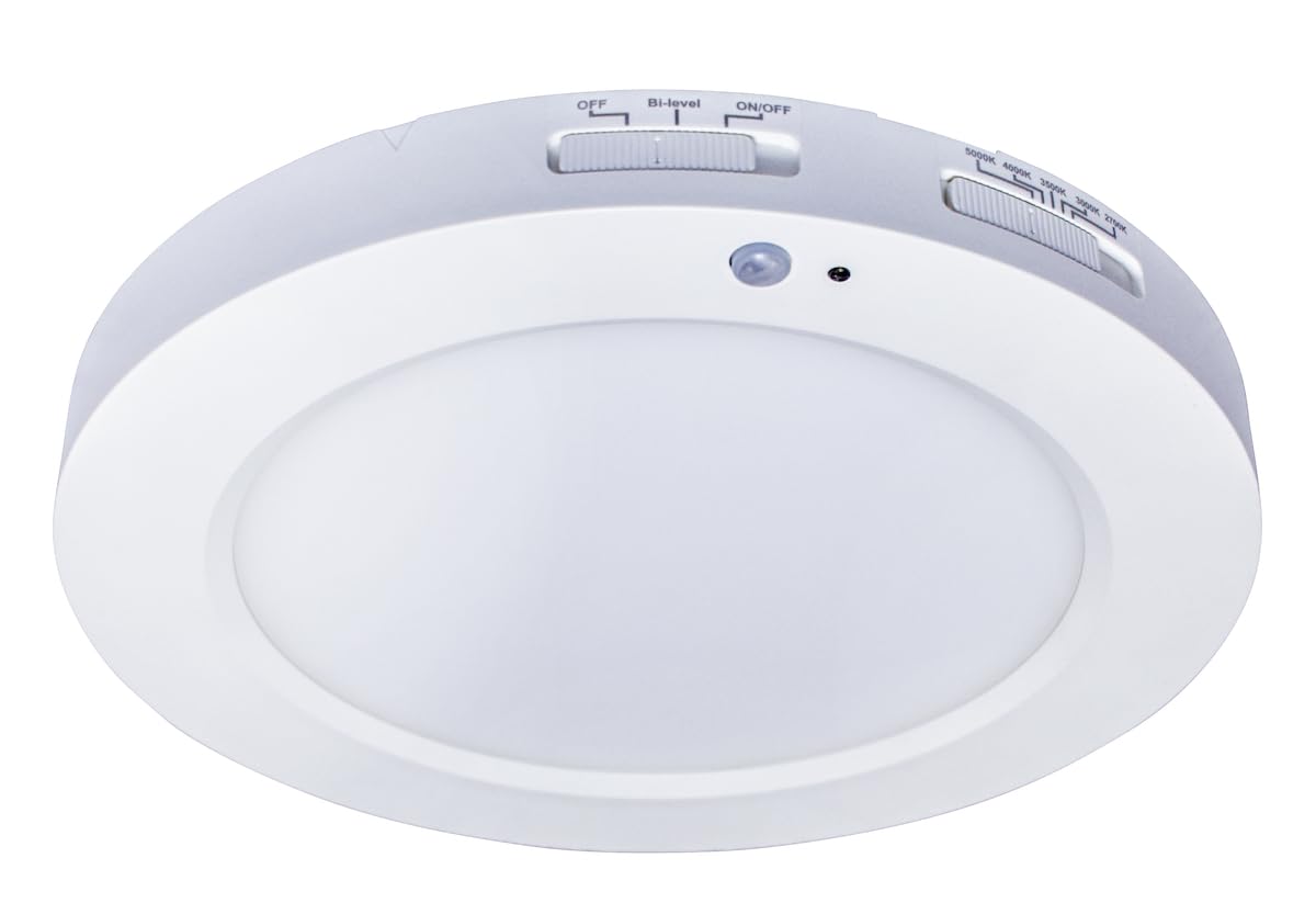ぶるーらいと 7” LED Surface Mount Downlight, 5 CCT Selectable, 13W with